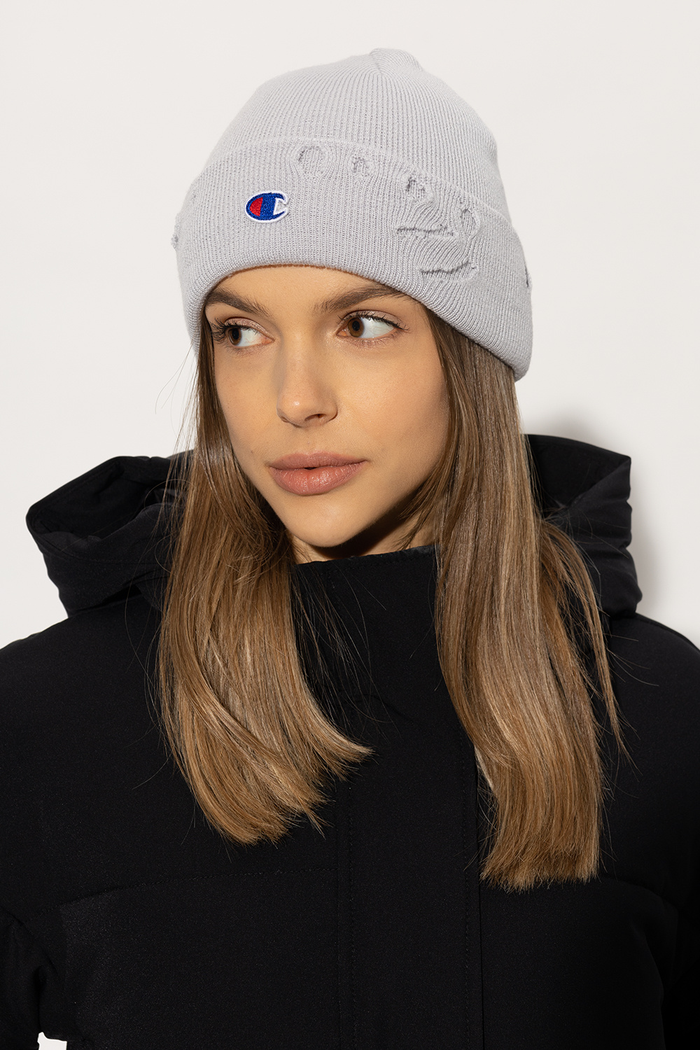 Champion grey beanie online